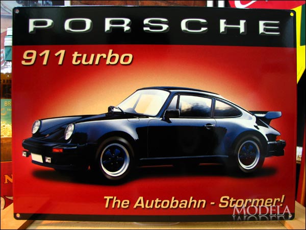 アメリカンブリキ看板 Porsche/ポルシェ 911ターボ