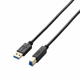 エレコム　USB3.0ケーブル(A-B)　USB3-AB15BK