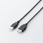 エレコム エコUSB2.0延長ケーブル(AM-AFタイプ) U2C-JE15BK