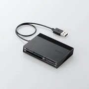 エレコム USBハブ付き48+5メディア対応カードリーダ MR-C24BK