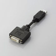 エレコム DisplayPort-DVI変換アダプタ AD-DPDBK