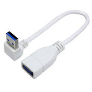 変換名人 USB3.0L型ケーブル延長20(上L) USB3A-CA20UL