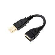 ミヨシ グースネックUSB延長ケーブル ブラック 0.15m USB-EX21BK