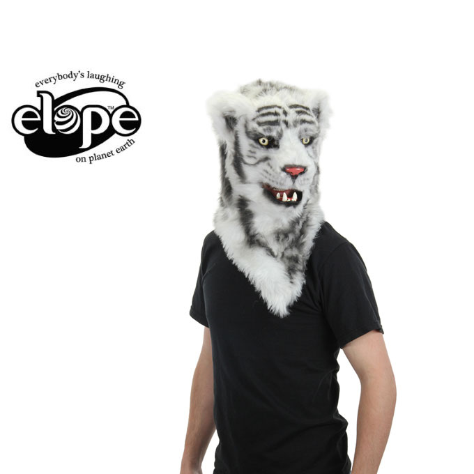 ELOPE　Mouth Mover White Tiger Mask 　　13926