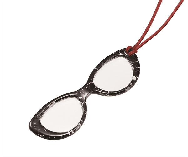 ルーペミニメガネ PR803-1 BL（ブラック）　【ローネットグラス（手持ち老眼鏡）タイプのルーペ】