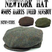 NEWYORK HAT  #9095 Harris Tweed Newsboy 14238