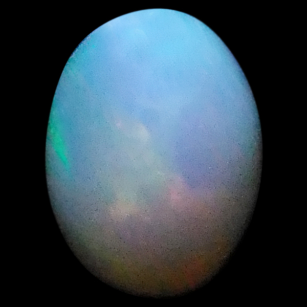 ≪特価品≫天然石 エチオピアオパール(opal) オーバルカボション 約 6x8mm
