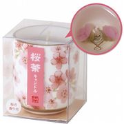 kameyama candle 桜茶キャンドル（小）6個セット