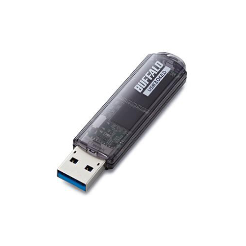 BUFFALO バッファロー USBメモリ USB3.0対応「ライトプロテクト機能」搭載モ