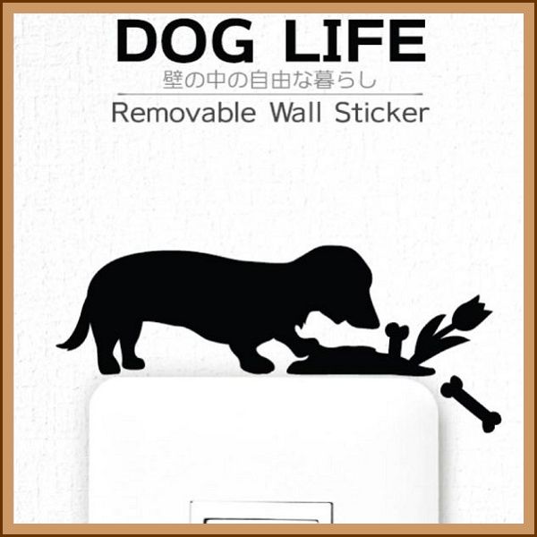 貼るだけで物語が生まれるステッカー！ ”Wall Story（ウォールストーリー）DOG LIFE”