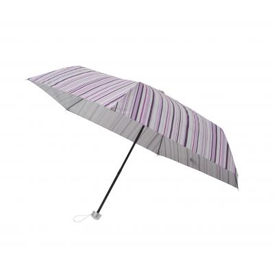 ペールストライプ晴雨兼用折りたたみ傘