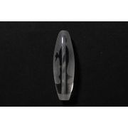 【彫刻ビーズ】水晶 (素彫り) 「太鼓型」 3.8cm 観音