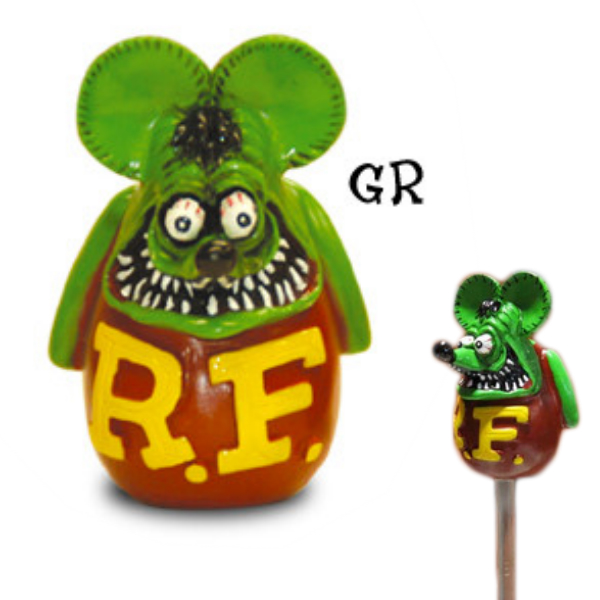 Rat Fink アンテナ トッパー ボディ 【 ラットフィンク アンテナ