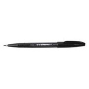 ぺんてる 筆タッチサインペン ブラック SES15C-A 00018505