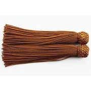 【念珠】フサ(2本セット) 茶