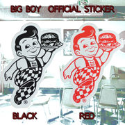 BIG BOY オフィシャル ステッカー　【BLACK / RED】【２色チョイス】