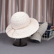 帽子 / つば広  中折れ ハット / レディース メンズ  畳める帽子 紫外線対策 UVケア