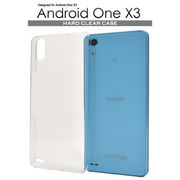 Android One X3用ハードクリアケース