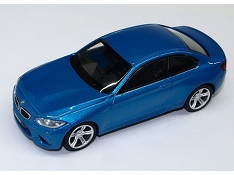 CMC TOY/シーエムシートイ BMW M2 Coupe M・ブルー プルバックカー