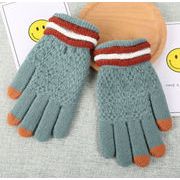 レディース 手袋 グローブ 韓国風 保温 毛糸 スマホ適用