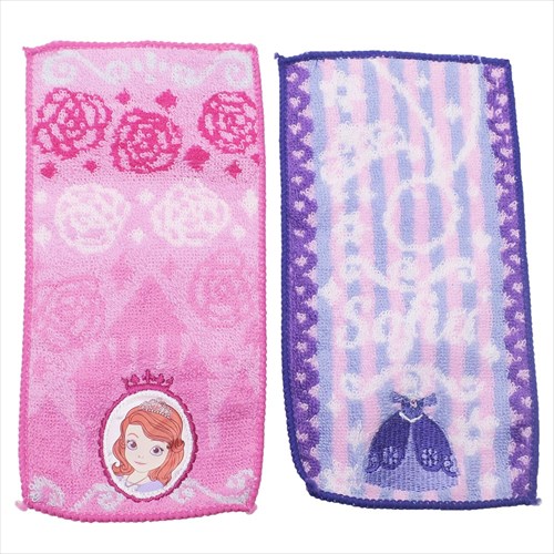 【ハンドタオル】ちいさなプリンセス ソフィア ポケットタオル2枚組/プリンセスチャーム