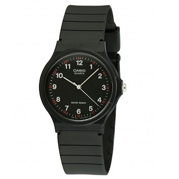 CASIO腕時計 アナログ表示 丸形 MQ-24-1B チプカシ メンズ腕時計