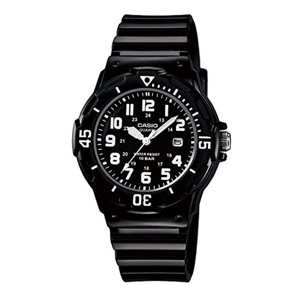 CASIO腕時計 アナログ表示 丸形 カレンダー LRW-200H-1B チプカシ レディース腕時計