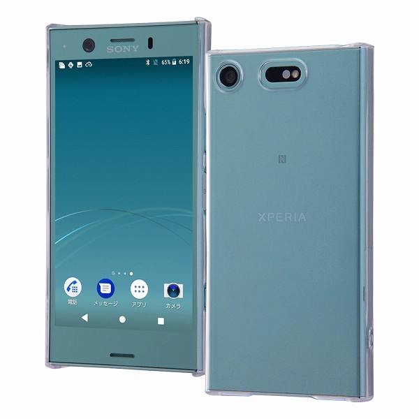 Xperia XZ1 Compact ハードケース 3Hコート/クリア