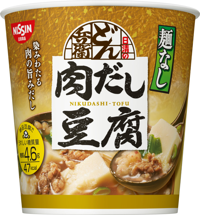 【ケース売り】日清麺なしどん兵衛 肉だし豆腐スープ