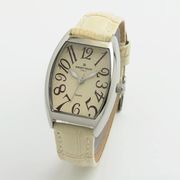 正規品AMORE DOLCE腕時計アモーレドルチェ AD18302S-SSIV トノー 革バンド レディース腕時計