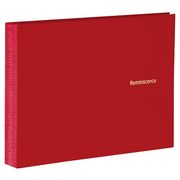 セキセイ ハーパーハウス レミニッセンス ミニポケットアルバム 高透明 L判40枚収容 レッド XP-5540-20