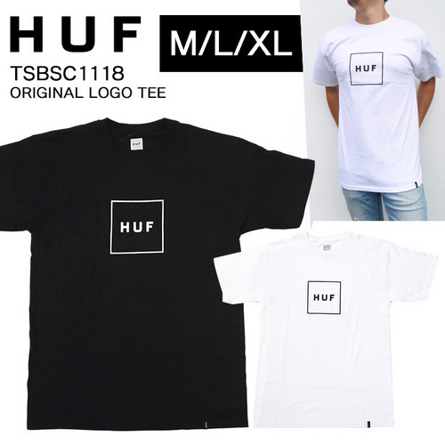 【HUF】(ハフ) BOX LOGO TEE / 半袖 Tシャツ 2色
