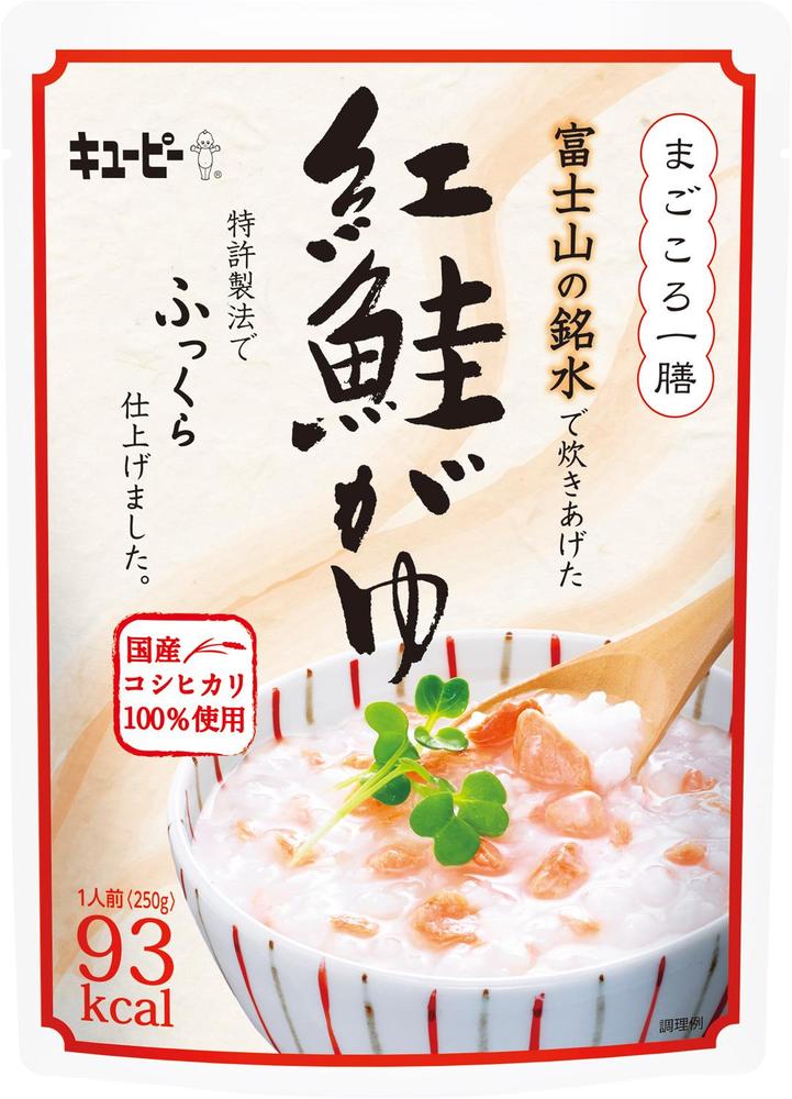 【ケース売り】まごころ一膳 富士山の銘水で炊きあげた紅鮭がゆ