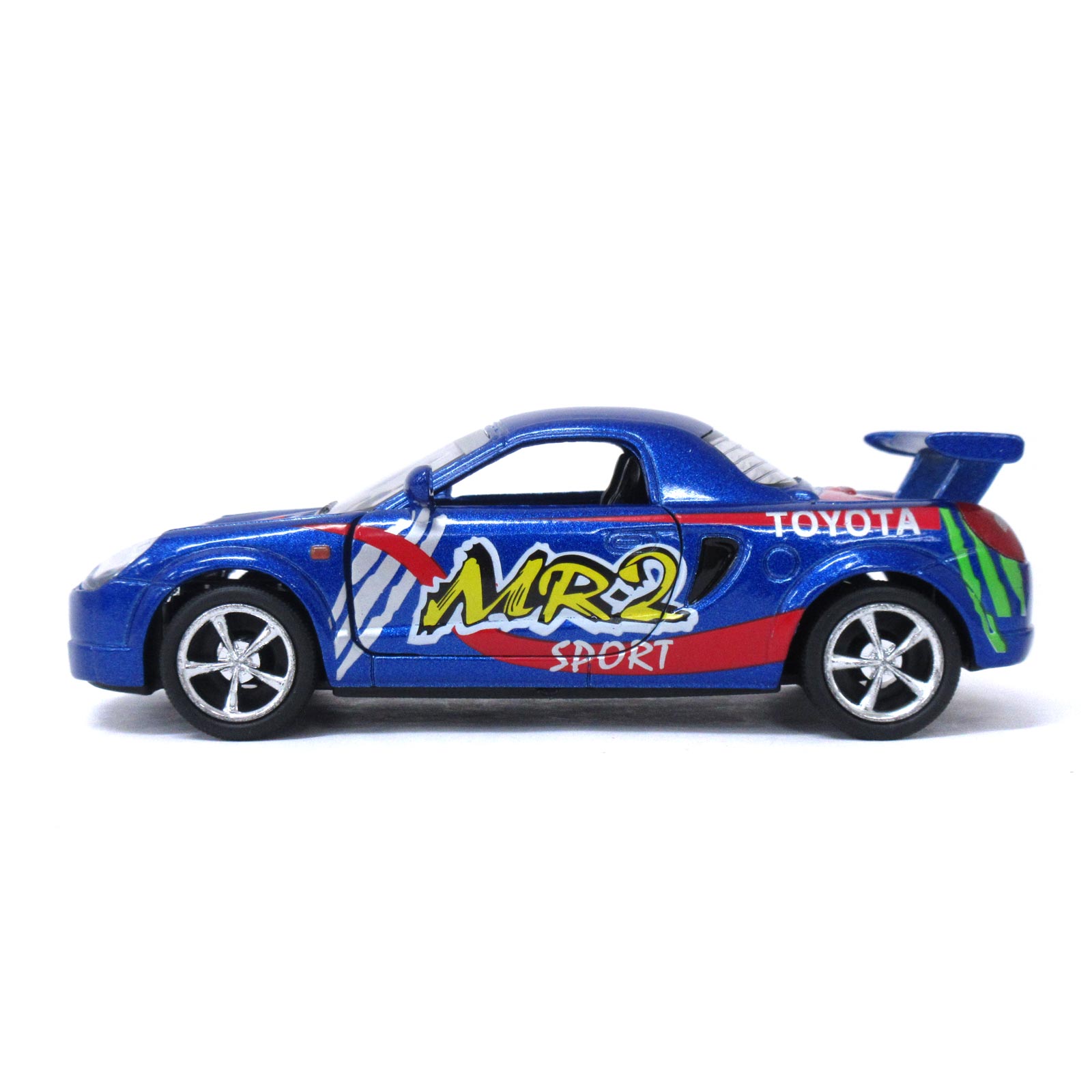 6 台セット　kinsmart製ミニカー1/32 トヨタMRS KiNSMART 1:32-36 JAPAN ストリートファイター 6種アソート No