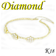 1-1904-03001 ZDT ◆  K18 イエローゴールド ダイヤモンド 1.00ct ブレスレット