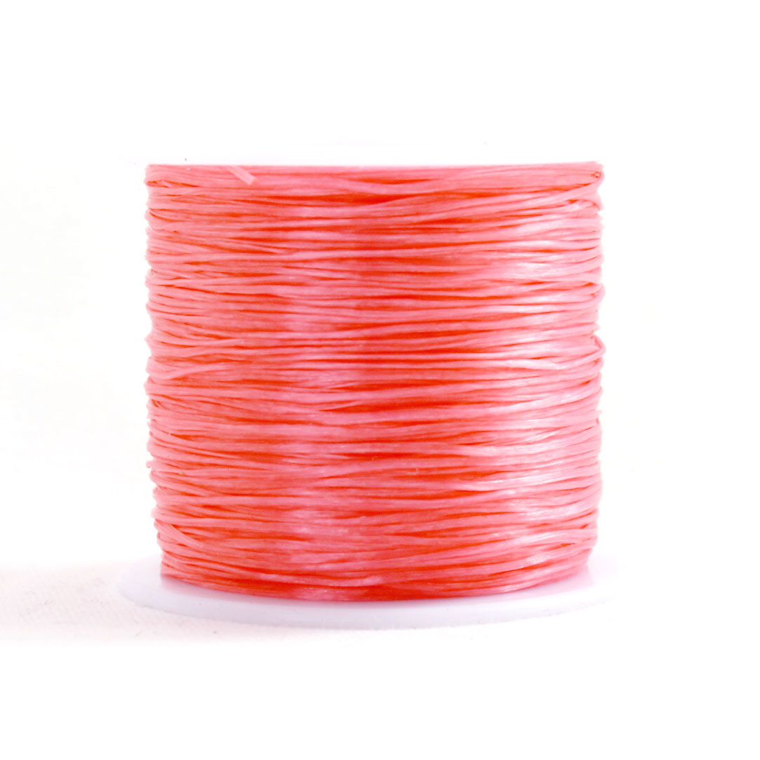 ポリウレタンゴム　32　深粉紅　ハンドメイド　ブレスレット　水晶の線　約80m　全34色　オペロン　糸