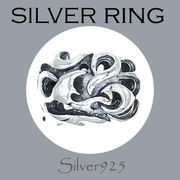 リング-10 / 1-2359 ◆ Silver925 シルバー デザイン リング