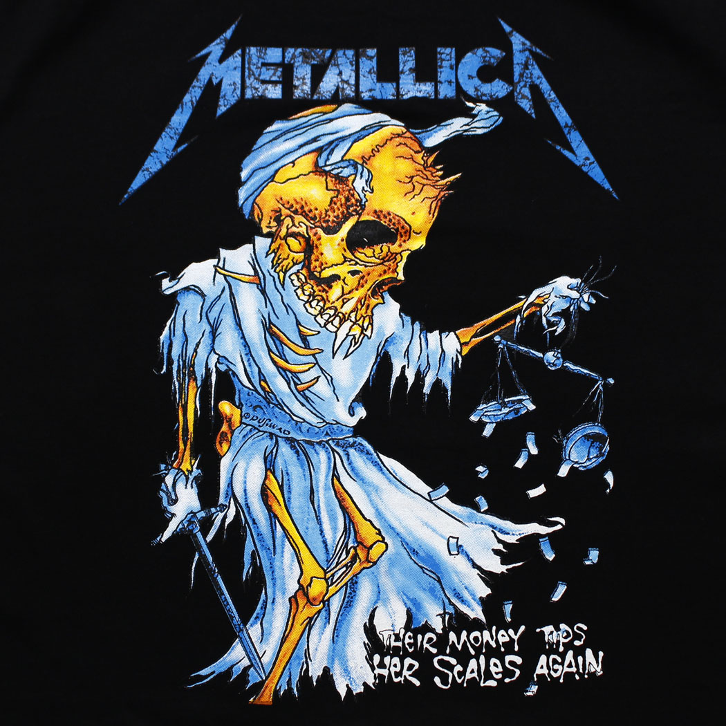 ロックtシャツ Metallica メタリカ アパレル 株式会社 パッショーネ 問屋 仕入れ 卸 卸売の専門 仕入れならnetsea