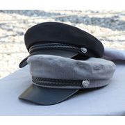 秋ファッション　レディース　帽子　キャップ　　ハット　男女通用　海軍帽