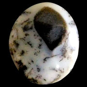 ≪スペシャルルース/即納≫天然石 デンドライトアゲート カボション 22x18x6mm 2.9g