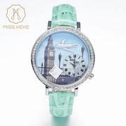 腕時計 レディース Miss Keke レディース腕時計 ケケ KK1046 旅行 飛行機 ファッションウォッチ