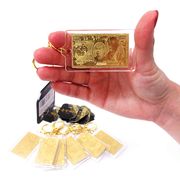 ＜雑貨・キーホルダー＞豪華絢爛 一万円札キーホルダー No.603-140