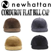 NEWHATTAN CORDUROY FLATBILL CAP 18107