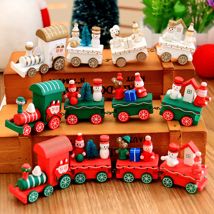 Christmas限定 おもちゃ 玩具 ミニ汽車 クリスマス飾り 卓上 ショーウインドー 店舗 オーナメント