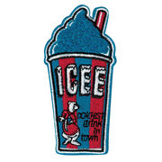 WAPPEN【ICEE CUP BLUE】 ワッペン アイシー
