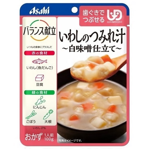 アサヒグループ食品（Asahi） バランス献立 いわしのつみれ汁 白味噌仕立て