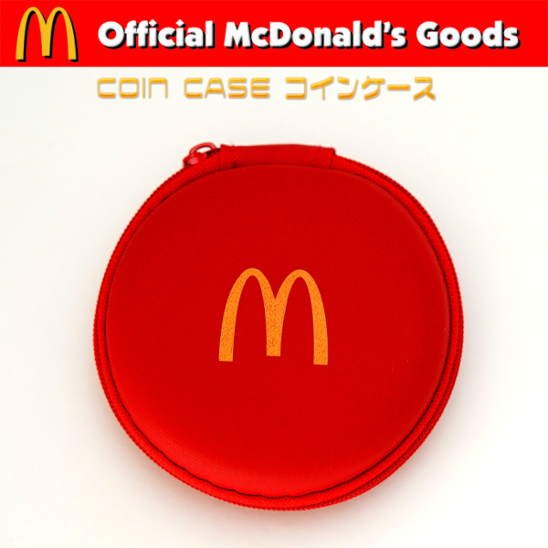 McDonald's ZIP COIN CASE【マクドナルド ジップ コインケース】 有限