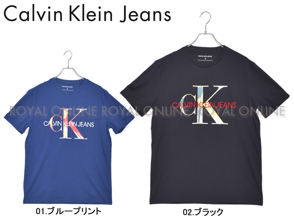 S) 【カルバンクラインジーンズ】 41T0151 半袖Tシャツ アンディ・ウォーホル シャドウ 全2色 メンズ