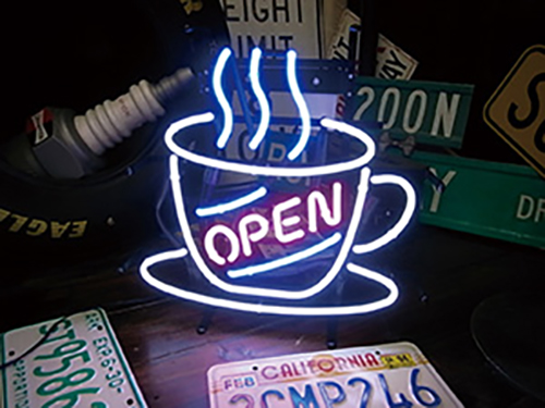 カフェ】【アメリカンダイナー】NEON SIGN ネオンサイン【COFFEE OPEN