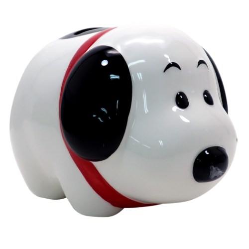 【貯金箱】スヌーピー まんまるセラミックバンク ミニ SNOOPY